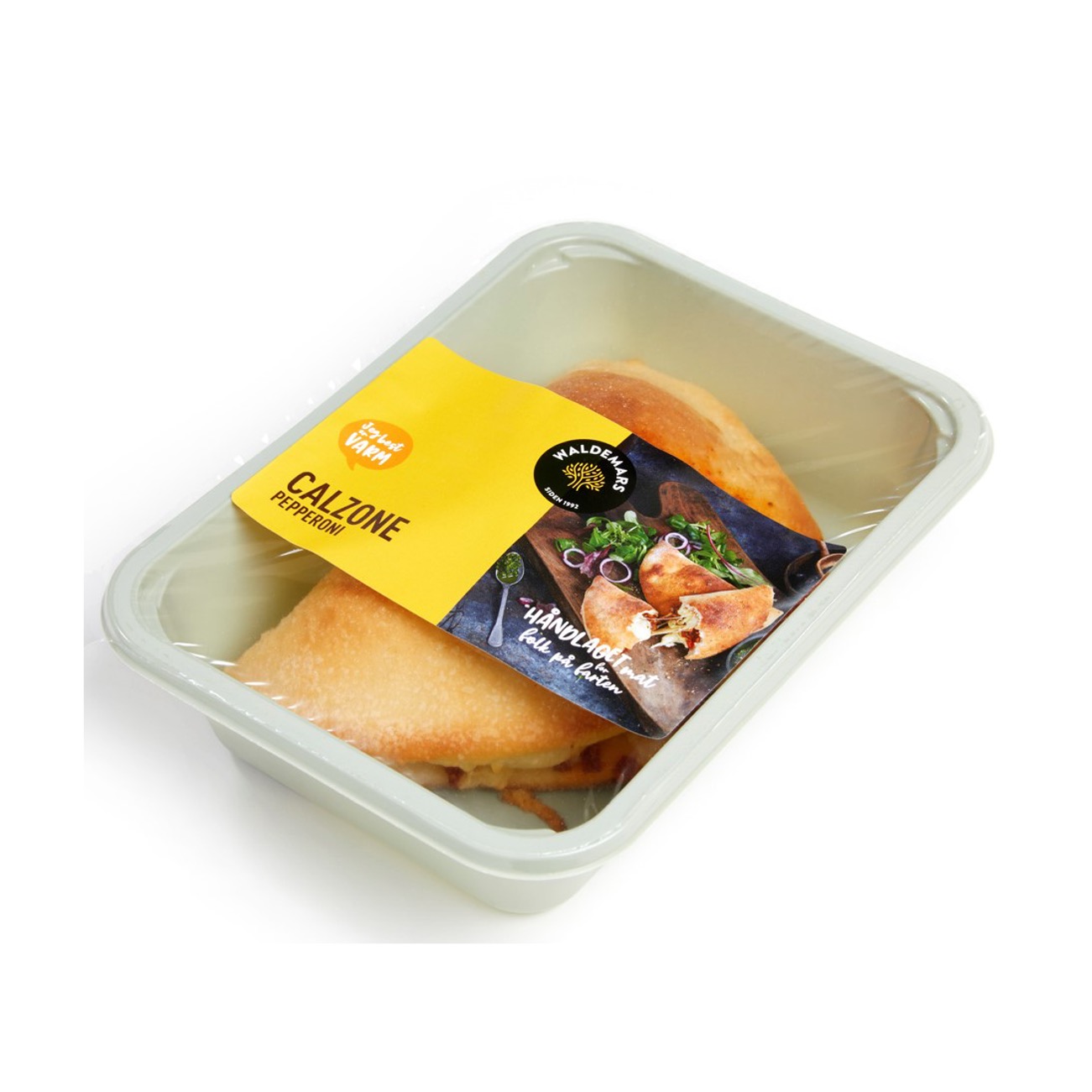 Calzone med Pepperoni -  Anbefales å varme opp -  Waldemars