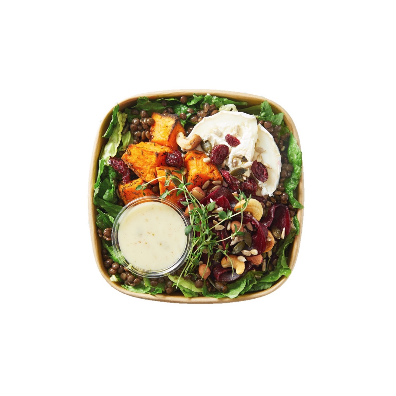 Salat - Chevre og Honning - 450 gram - Lille Persille