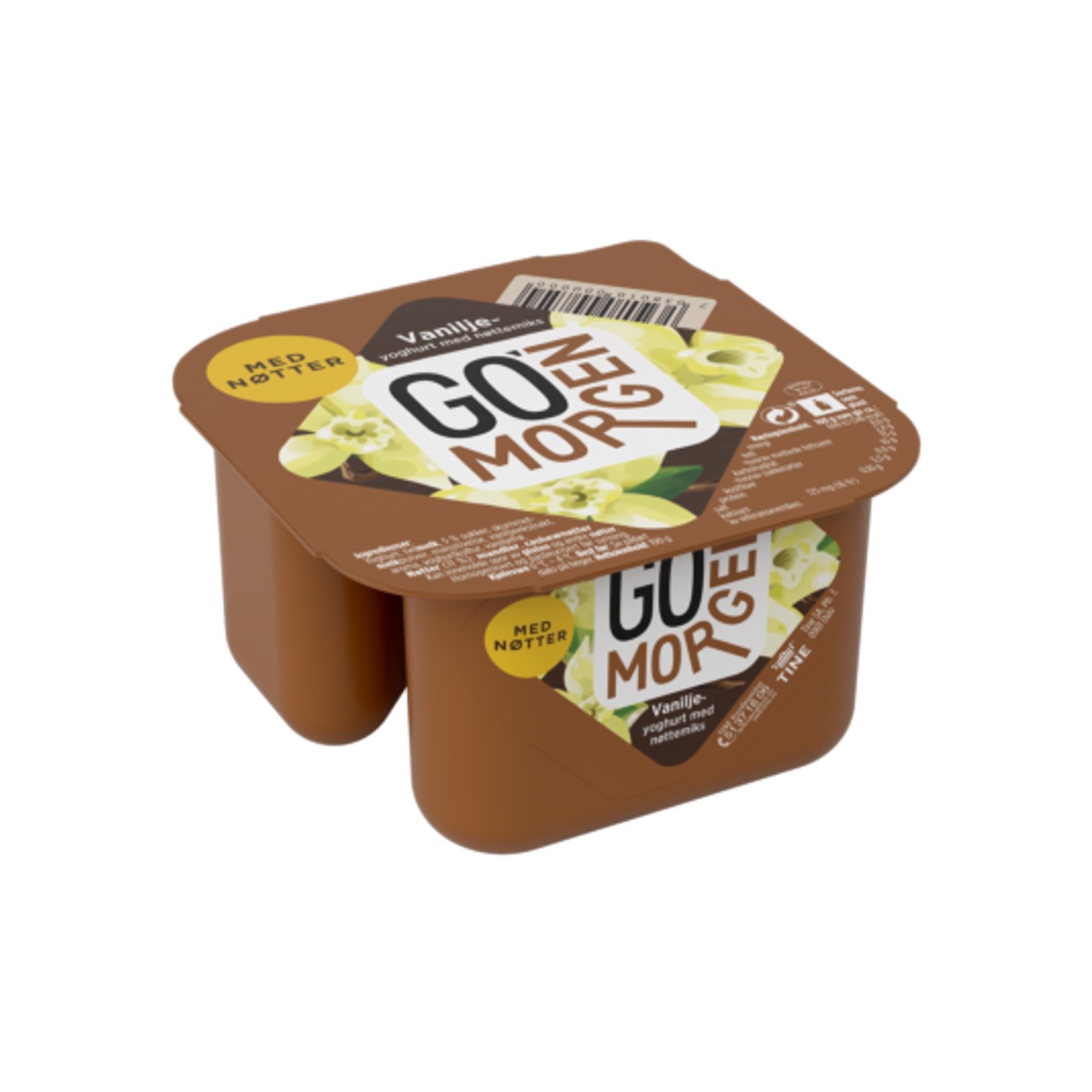 Go'morgen® Vaniljeyoghurt m/nøttemiks 
