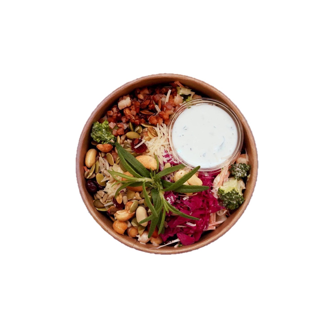 Salat - Brokkoli og Bacon - 370 gram - 4 dagers holdbarhet - Lille Persille