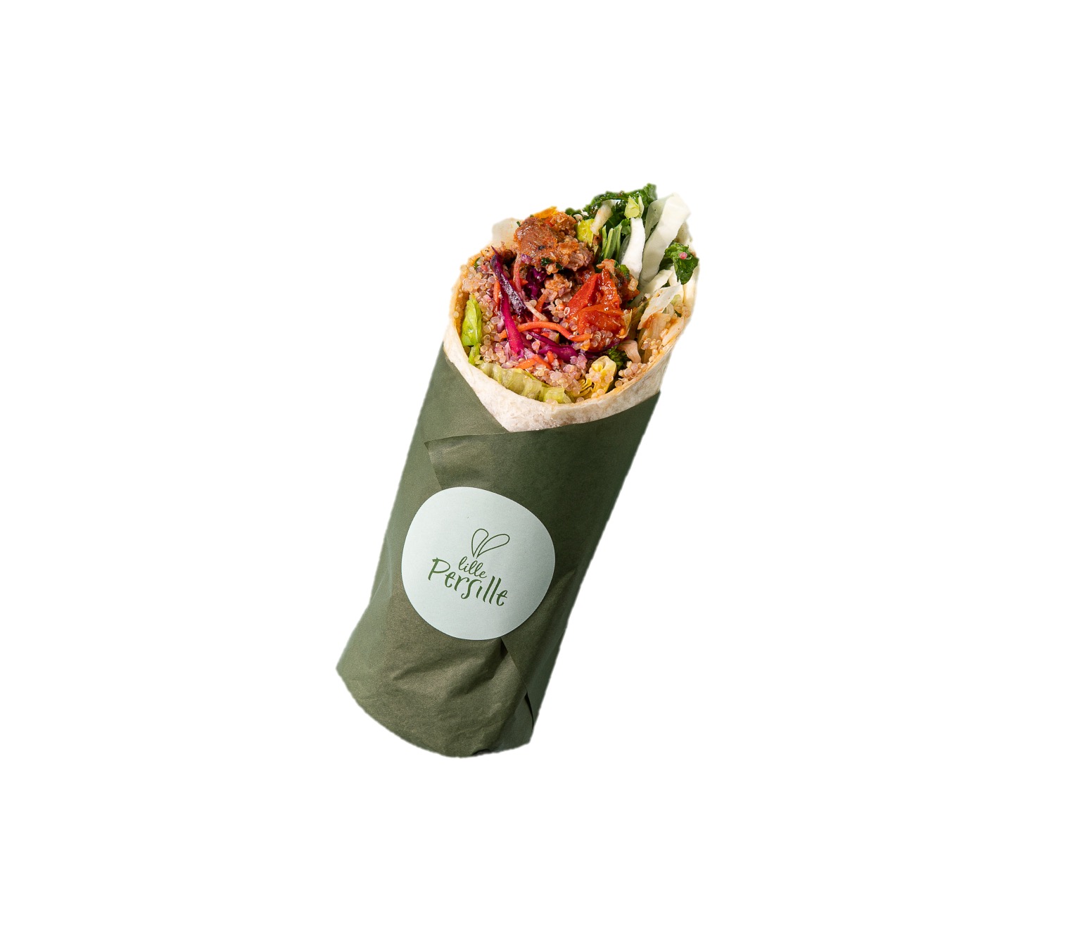 Wrap Pulled pork med chimichurry - Lille Persille