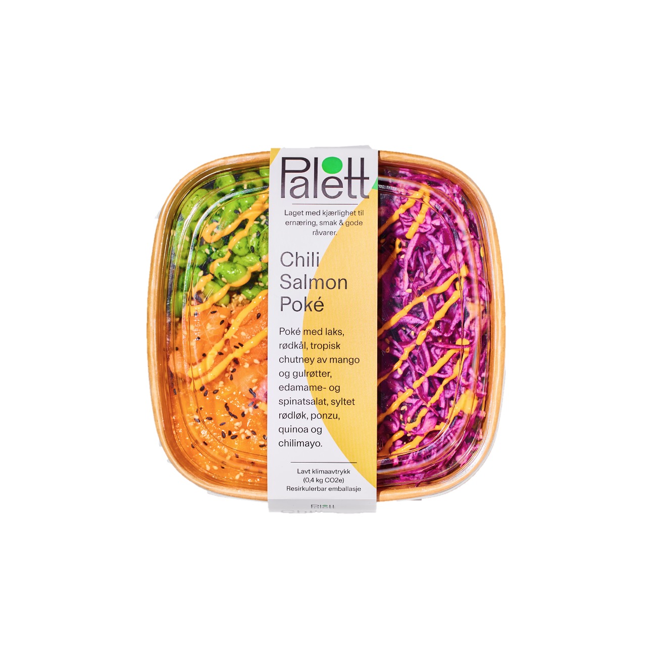 Chili salmon poke - Palett