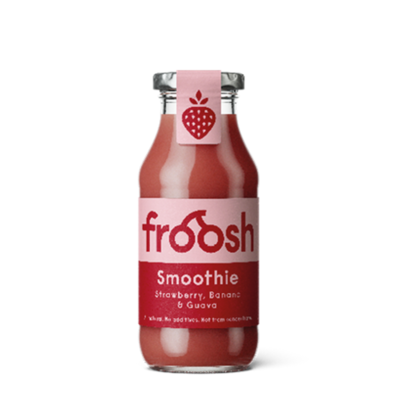 Froosh Smoothie Jordbær, Banan og Guava 250 ml