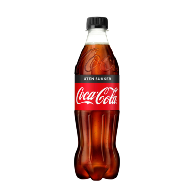 Coca Cola Uten Sukker 0,5 l