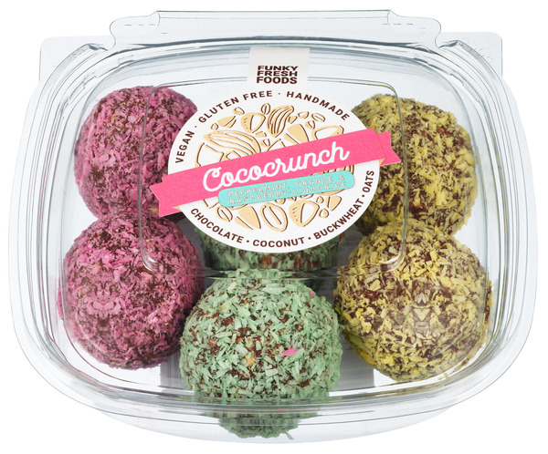 CocoCrunch Colours 6PK - Funky Fresh Foods  (Økologisk, Vegansk, Glutenfritt, Melkefritt og Soyafritt)