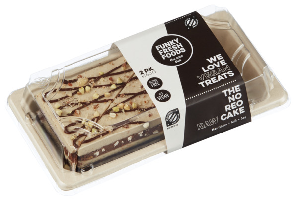 Raw Noreo Chocolate Cake 2PK - Funky Fresh Foods  (Økologisk, Vegansk, Glutenfritt, Melkefritt og Soyafritt)